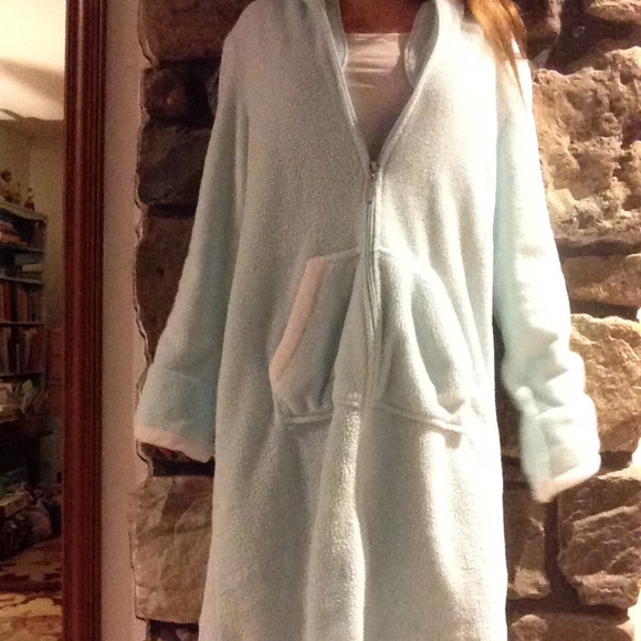 Light blue fluffy jacket dress💙 - Picture 2 of 3